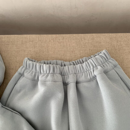 Sports suit children's coat sweatpants two-piece set - Image 3