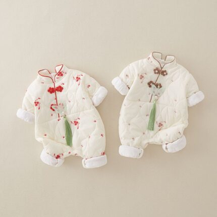 Onesie Newborn Baby Cotton Coat Romper Princess Cute - Image 1