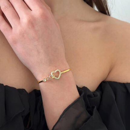2025 Infinite - Symbol Hollow - Heart Bracelet for Daughter, with Gift Box, Ideal for Her Birthday Party and as an Adult Gift - Image 6