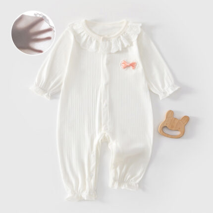 Baby Lightweight Outfit Girls' Long Sleeve Romper Sweet Princess - Image 1