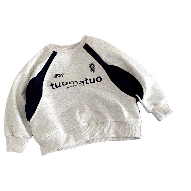 Children's long sleeved shirt versatile for baby girls