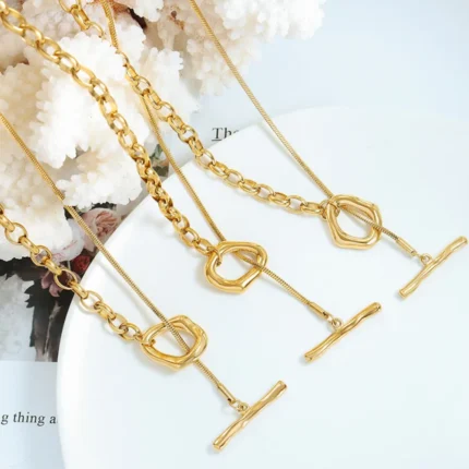 Titanium Steel Chain Necklace - Image 4