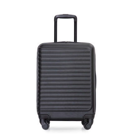 20" Carry on Luggage Lightweight Suitcase, Spinner Wheels, Black - Image 6