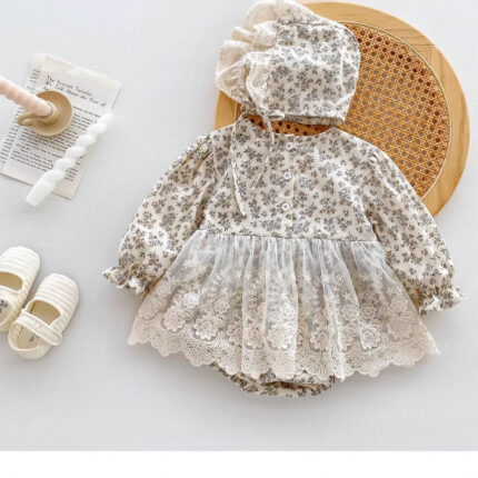 Baby Romper Dress, Thin Style, Cute and Sweet Baby Clothing - Image 2