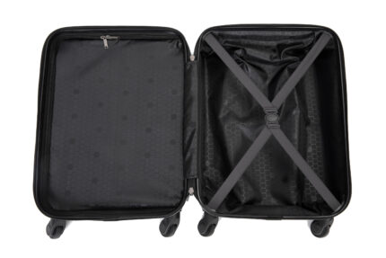 20" Carry on Luggage Lightweight Suitcase, Spinner Wheels, Black - Image 4