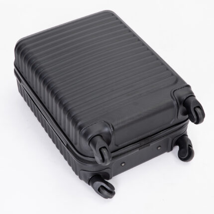 20" Carry on Luggage Lightweight Suitcase, Spinner Wheels, Black - Image 3