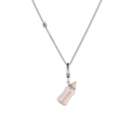 Acrylic letter printing power bottle pendant necklace exquisite bottle pendant - Image 3