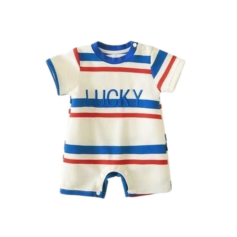 Baby Romper Short Sleeve Lightweight Onesie for Newborns and Infants