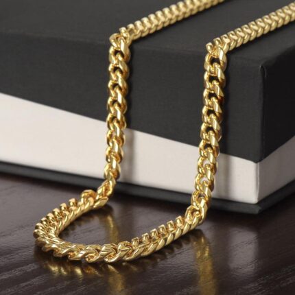 Stainless steel necklace with double-sided polished titanium steel chain - Image 7