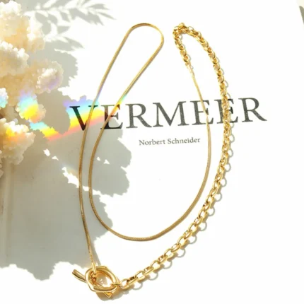Titanium Steel Chain Necklace - Image 5