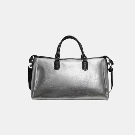 PU Leather Oversize Travel Bag - Image 5