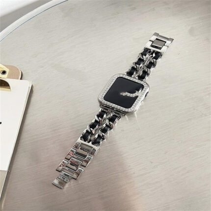 Leather Metal Denim Watch Classic Style Watch Strap Generation Watch Strap Niche - Image 8