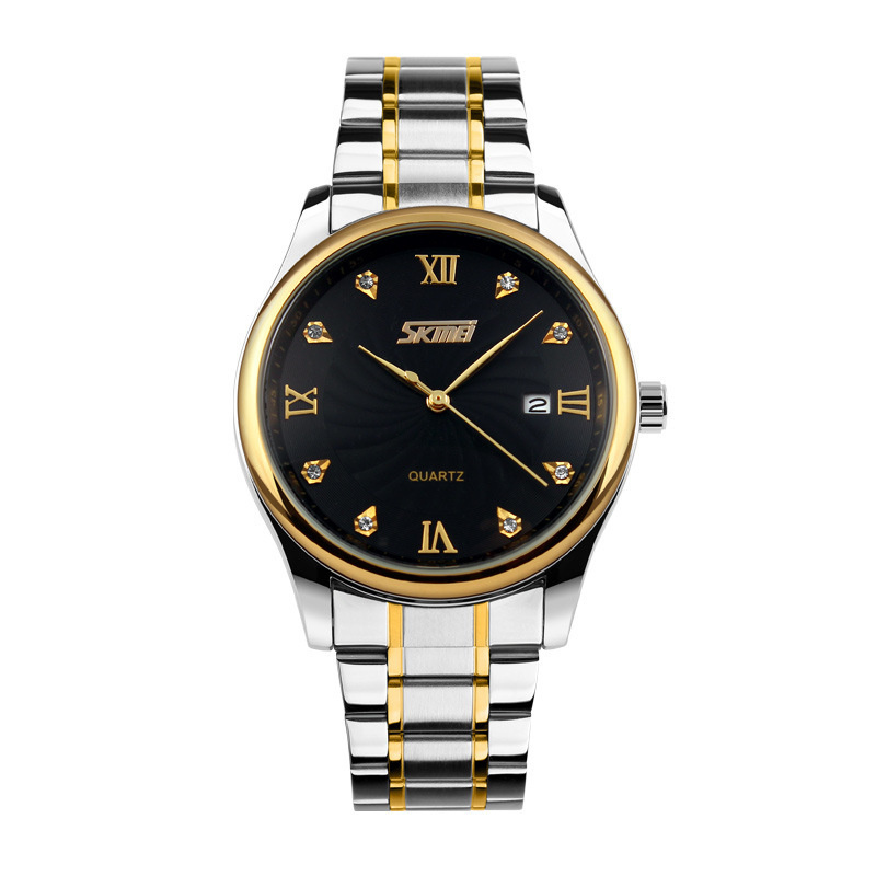 Steel Band Waterproof Quartz Watch Men's Watch