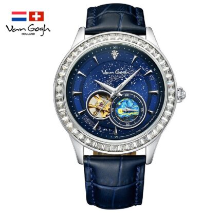 VanGogh Men's Geneva Series Art Automatic Mechanical Watch - Image 11