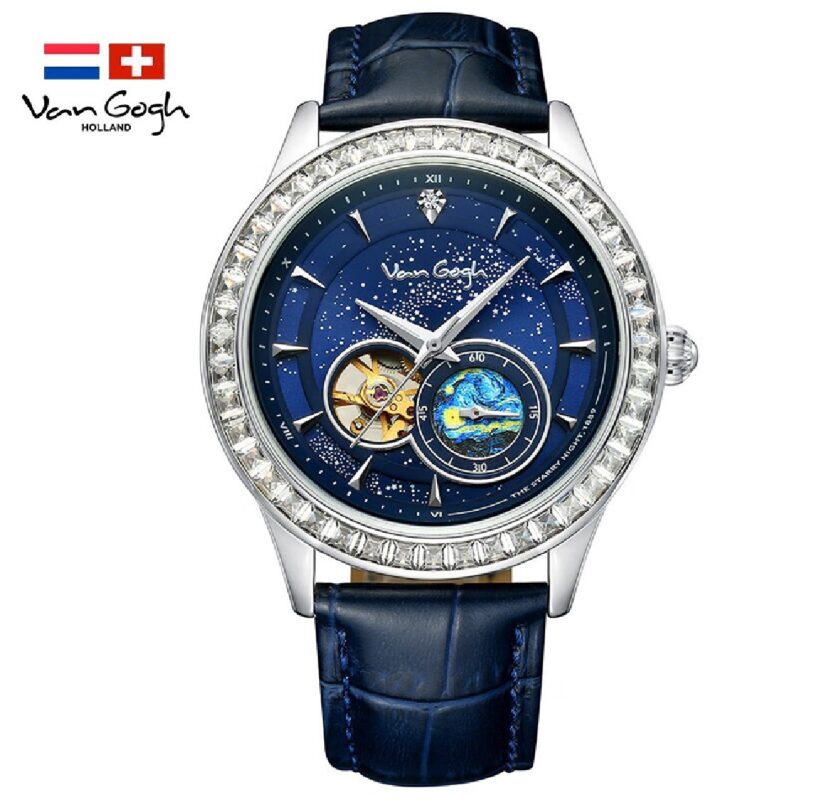 VanGogh Men's Geneva Series Art Automatic Mechanical Watch